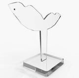 Clear Acrylic Plexiglass Earring Jewelry Stand Countertop Display 11620 11
