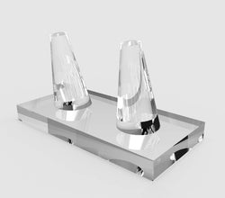 Clear Acrylic Plexiglass Ring Stand Countertop Display 11620 23