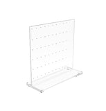 Clear Acrylic Plexiglass Ear Ring Jewelry Stand Countertop Display 11620 4A