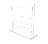 Clear Acrylic Plexiglass Earring Ring Stand Countertop Display 11620 4B