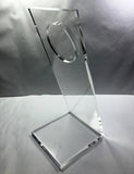 Clear Acrylic Plexiglass Necklace Jewelry Stand Countertop Display 11620 7A