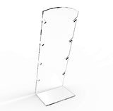 Clear Acrylic Plexiglass Necklace Jewelry Stand Countertop Display 11620 8B