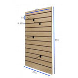 FixtureDisplays® Slatwall Panel Retail Store Display Garage Tool organizer Cloth Literature 24X40" 11709-1-NEW