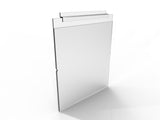 FixtureDisplays® Clear Acrylic Slatwall Literature Holder Portrait 22x26" 11709-14F