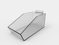 Slatwall Clear Acrylic Bin 11709 15A