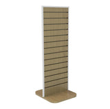 Library Hospital Lobby Literture Display Rack Two Sided Slatwall Stand 11709 6