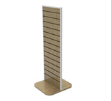 Library Hospital Lobby Literture Display Rack Two Sided Slatwall Stand 11709 6
