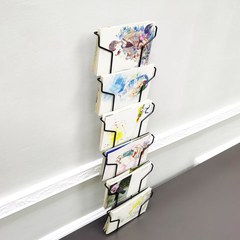 card cases to display landscape cards Wall Mount Greeting Card Display Wire Horizontal Landscape 7x5 Cards P – FixtureDisplays