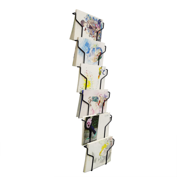 Wall Mount Greeting Card Display Wire Horizontal Landscape 7x5 Cards P   FixtureDisplays