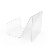 Literature, Clear Acrylic Catalog, Book, CD, DVD, Stand 11804   6 pack