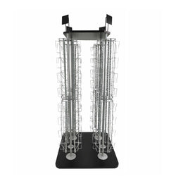 128 Adjustable Pocket DVD CD Literature Greeting Card Postcard Book Display Rack 11877-1BOX