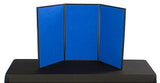 54"w Tabletop Velcro Display Board, Double Sided - Blue & Red 119023