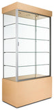 41" Display Case w/Top Lighting, Adjustable Shelves & Sliding Door - Maple 119047