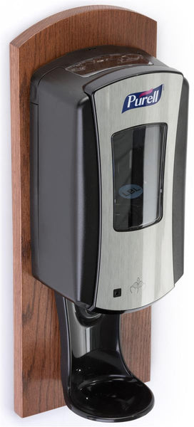 Wall Mounted Wood Hand Sanitizer Dispenser – Cherry 119091