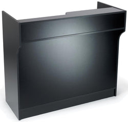 Black Cash Wrap w/ Adjustable Storage Shelves & Pull-out Drawer 119153