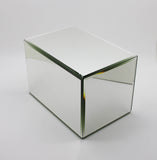 10.25x7x7" Rectangular Glass Mirror Risers 6 sided 11926-2