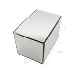 10.25x7x7" Rectangular Glass Mirror Risers 6 sided 11926-2