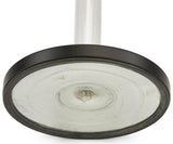 41.5" Clear Stanchion Post with 6.5' Blue Retractable Belt 119324