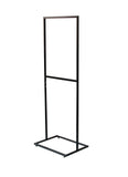 22 x 28 Poster Stand for Floor, Top Insert, 2 Sided, with Floor Levelers - Gray 119358