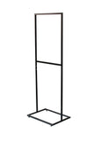 21.5 x 28 Poster Stand for Floor, Top Insert, 2 Sided, with Floor Levelers - Black 119351