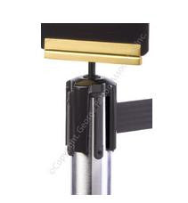 7_x_11_Sign_Holder_for_Stanchions,_Rotating_ _Brass_119389