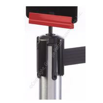 7" X 11" Colorific Red Bracket for Tensabarrier® Posts 119391