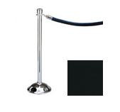 38.5_Chrome_Stanchion_Post_with_6'_Black_Rope_119395