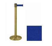 38_Brass_Stanchion_Post_with_13'_Retractable_Belt_ _Blue_119516