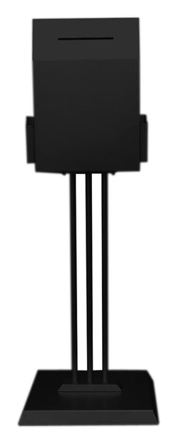 Metal_Ballot_Box_with_2_Side_Pockets_&_Lock,_Floorstanding_ _Black_119579