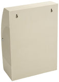 Ballot Box with Lock, Wall Mount or Countertop, Viewing Window & Security Pen-Ivory 119595