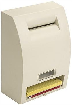 Ballot Box with Lock, Wall Mount or Countertop, Viewing Window & Security Pen