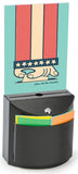 Metal Ballot Box w/ Lock & 8.5" x 11" Acrylic Header, Wall or Countertop - Black 119604