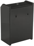 Metal Ballot Box with Lock, Wall Mount or Countertop, Top Loading Insert Slot