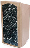 Outdoor Podium for Floor, Plastic - Beige with Marble Panel 119650