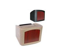Replacement Front Panel for Outdoor Table Top Podiums   Cherry 119656