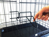 Pet Folding Dog Cat Crate Cage Kennel w/ Tray Carrier 11970 1