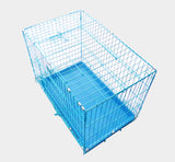 Pet Folding Dog Cat Crate Cage Kennel w/ Tray Carrier 11970 3