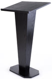 Podium for Floor with V-shape Post, Plywood - Black 119712