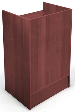 Cash Wrap w/ Cherry Finish, Adjustable Storage Shelf & Pull out Drawer 119722