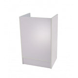 19.7" White Cash Wrap w/ Pull-Out Drawer & Storage Shelf 119724