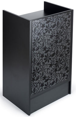 Cash Wrap w/ Pullout Door & Adjustable Shelves w/ Floral Graphic Panel Kit