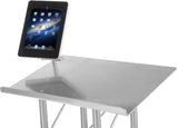 Truss Podium with iPad Enclosure Clamp   Silver 119763