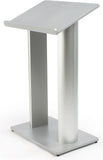 Podium with iPad Enclosure Clamp - Silver 119765