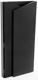 Collapsible Lectern with Knockdown Design, 1 Shelf, 46-1/8" Tall - Black 119793