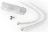 Flexible Sign Bracket for Corrugated Plastic Sheets, Wall Mounted - Clear 119817