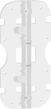 Flexible Sign Bracket for Corrugated Plastic Sheets, Wall Mounted - Clear 119817