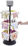 7x5 Horizontal Greeting Card Rack Countertop Birthday Card Spinner Card Display