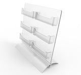 6-Pocket Clear Acrylic Business Card Holder Gift Card Holder 119937