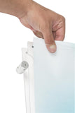 20_x_30_Acrylic_Sign_Holder_for_Wall,_Standoff_Hardware_&_Magnets_ _Clear