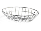 Oval Wire Basket - Stainless Steel 119966